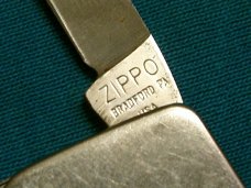 VINTAGE ZIPPO USA FOLDING POCKET LOBSTER KNIFE KNIVES OLD AD ADVERTISING
