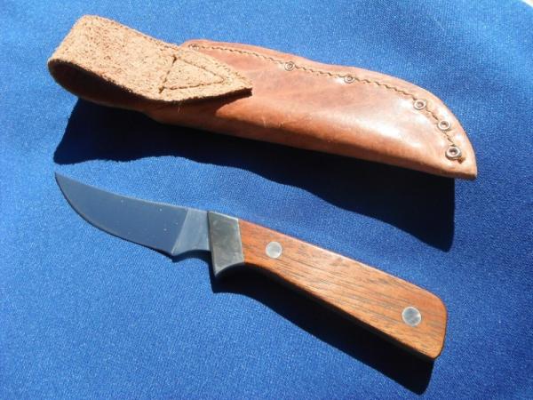 RARE SCHRADE + USA LTD 162UH Wolverine FIXED BLADE KNIFE W/SHEATH  Made in USA!