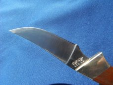 RARE SCHRADE + USA LTD 162UH Wolverine FIXED BLADE KNIFE W/SHEATH  Made in USA!