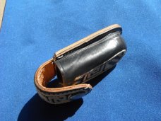  Leather Sheath for Folding Blade Pocket Knife Belt Pouch leather knife multi tool case