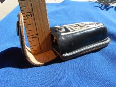  Leather Sheath for Folding Blade Pocket Knife Belt Pouch leather knife multi tool case
