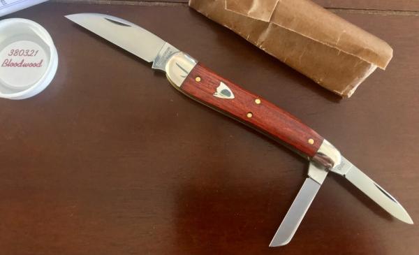 Great Eastern Cutlery Tidioute 380321 English Whittler, Bloodwood Handle, New (GEC 38) Great Eastern Cutlery Tidioute 380321 English Whittler, Bloodwood Handle, New (GEC 38)
