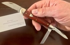 Great Eastern Cutlery Tidioute 380321 English Whittler, Bloodwood Handle, New (GEC 38)