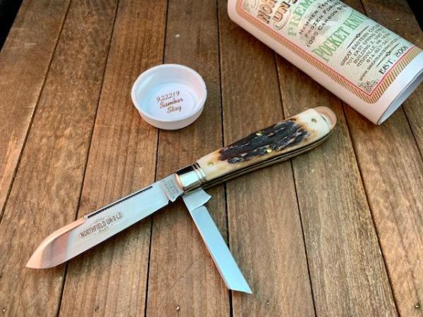 Great Eastern Cutlery Northfield Eureka Jack Pattern 92 Sambar Stag Great Eastern Cutlery Northfield Eureka Jack Pattern 92 Sambar Stag