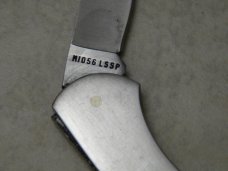 Case XX USA M1056 Metal 9 Dot Mini Lockback Knife