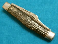 VINTAGE IMPERIAL PROV RI USA STOCKMAN FOLDING PEN JACK POCKET KNIFE KNIVES OLD