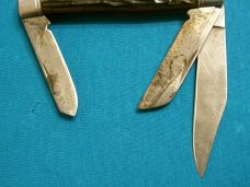 VINTAGE IMPERIAL PROV RI USA STOCKMAN FOLDING PEN JACK POCKET KNIFE KNIVES OLD