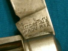 VINTAGE IMPERIAL PROV RI USA STOCKMAN FOLDING PEN JACK POCKET KNIFE KNIVES OLD