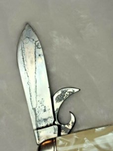 Vintage IMPERIAL USA PROV. R.I "ALASKA ADVERTISING" 4 BLADE CAMP KNIFE