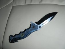 Boker Magnum HERO Rescue Liner-lock Special Weapons Tactic Folding Knife m01RY769  SWAT RES-Q