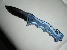 Boker Magnum HERO Rescue Liner-lock Special Weapons Tactic Folding Knife m01RY769  SWAT RES-Q