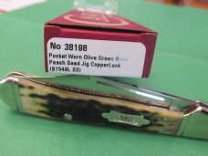 Case XX 2021 Pocket Worn 25th Anniversary Copperlock Pattern # 61549L