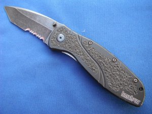 Kershaw USA - BLUR BLACK spring assist SPEEDSAFE knife Ken Onion KAI 1670TSTBW. MADE IN THE USA!!!