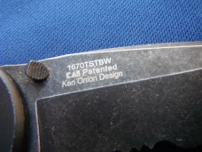  Kershaw USA  - BLUR BLACK spring assist SPEEDSAFE knife Ken Onion KAI 1670TSTBW. MADE IN THE USA!!!