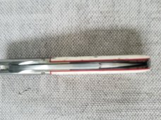 K'roo Custom Giraffe Bone Spear Barlow..3.75..slip..coa...rwl34..filework..liners..spacers...fluted 