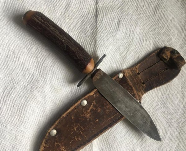 CUSTOM HOMEMADE SIDE KNIFE