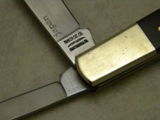 Parker Cut Co 1982 Evansville Knife Club Micarta Barlow Knife in Box