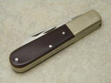 Parker Cut Co 1982 Evansville Knife Club Micarta Barlow Knife in Box