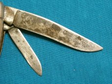 VINTAGE CAMCO USA 2 BLADE STOCKMAN FOLDING PEN JACK POCKET KNIFE KNIVES OLD