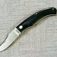 Rhidian Petite French Connection...4"..Black Linen Micarta and  cpm154..Canadian maker seldom seen 