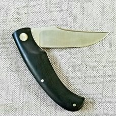 Rhidian Petite French Connection...4"..Black Linen Micarta and  cpm154..Canadian maker seldom seen 