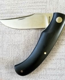 Rhidian Petite French Connection...4"..Black Linen Micarta and  cpm154..Canadian maker seldom seen 