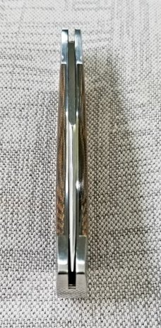 Phil Jacob Arkansas Hunter..4.5..Micarta and Cpm154...Fluted Bolsters...Integras are end caps