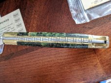 Buck 110 folding hunter Custom Ghostown 1 of 1 *Unused / Mint 
