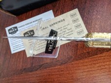 Buck 110 folding hunter Custom Ghostown 1 of 1 *Unused / Mint 