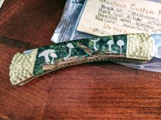 Buck 110 folding hunter Custom Ghostown 1 of 1 *Unused / Mint 