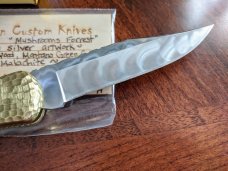 Buck 110 folding hunter Custom Ghostown 1 of 1 *Unused / Mint 