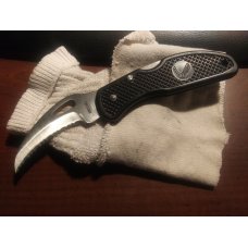 Plastic Handled Serrated Hawkbill