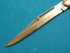 ANTIQUE VINTAGE HAMMER BRAND USA NEW YORK KNIFE CO FOLDING POCKET TOOTHPICK TICKLER FISH KNIVES OLD