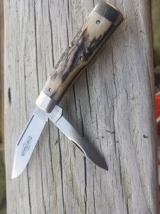 GEC #44 NORTHFIELD UN-X-LD - BUFFALO JACK (Gunstock)- BEAUTIFUL THICK SAMBAR STAG (441218). NIT