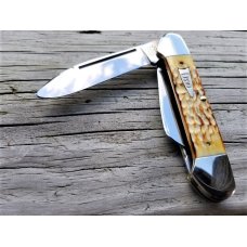 CASE TESTED XX CLASSIC USA 1991 GUNBOAT BURNT WHITE BONE NIB BEAURIFUL