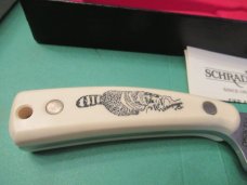Schrade Scrimshaw Sharpfinger Model # 502 SC