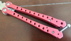 Rare Dalton Red Devil Balisong Knife, Rob Dalton Combat Cutlery (DCC) 1 Of 14 