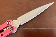 Rare Dalton Red Devil Balisong Knife, Rob Dalton Combat Cutlery (DCC) 1 Of 14 