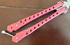 Rare Dalton Red Devil Balisong Knife, Rob Dalton Combat Cutlery (DCC) 1 Of 14 