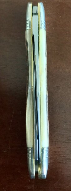 Great Eastern Cutlery Tidioute #331220 Conductor, Nice Sambar Stag Handle, New (GEC 33) 