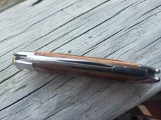 #362210 STL  ANTIQUE AMBER BONE BIG JIG KEN DANIELS TIDIOUTE SUNFISH KNIFE