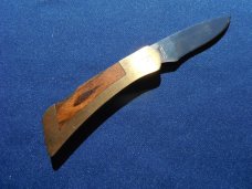 Gerber Portland, OR 97223 USA  Folding lock-back Knife. HARDWOOD SCALES  MADE IN THE USA!!!