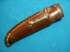 VINTAGE ULSTER SS94 USA USA TRAPPER FOLDING POCKET TOOTHPICK TICKLER KNIFE KNIVES OLD SHEATH