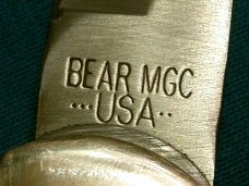 BEAR MGC USA LOCKBACK CAMPING SURVIVAL FOLDING HUNTER POCKET KNIFE KNIVES