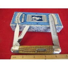 Case Classic 1990 Anglo Saxon Whittler Green Bone Pattern # 6391