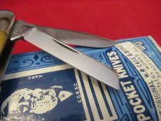 Case Classic 1990  Anglo Saxon Whittler Green Bone Pattern # 6391
