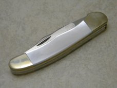 Parker Cut Co Mother of Pearl Copperhead Knife in Box