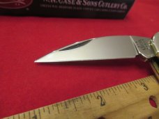Case XX 2002 Bone Stag Seahorse Whittler Pattern # 6.5355WH