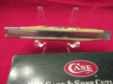 Case XX 2002 Bone Stag Seahorse Whittler Pattern # 6.5355WH