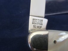 Hen & Rooster Bertram Equal End Pearl Whittler Model 193MOP